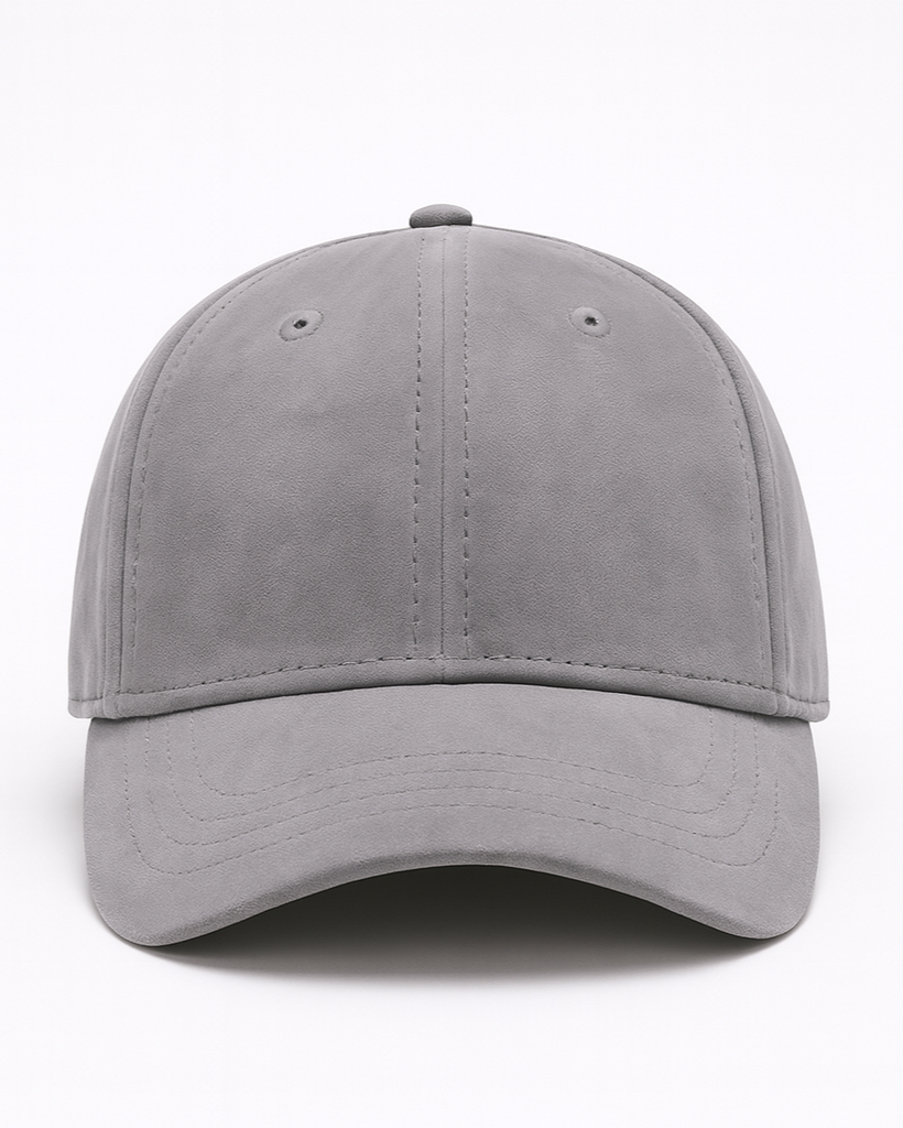 Heather Grey Vegan Suede